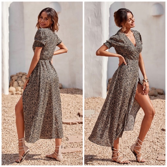 Wrap maxi dress - Picture 4 of 5
